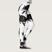 Katzenmuster Leggings (Rechts)