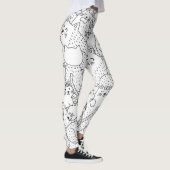 Katzenmuster Leggings (Rechts)