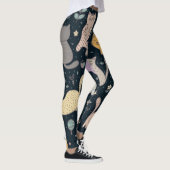 Katzenmuster Leggings (Rechts)