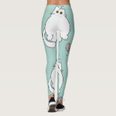 Katzenmuster Leggings (Rückseite)