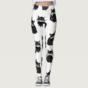 Katzenmuster Leggings