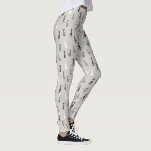 Katzenmuster Leggings (Rechts)