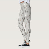Katzenmuster Leggings (Links)
