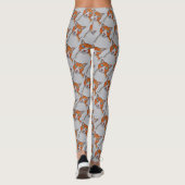 Katzenmuster-Leggings Leggings (Rückseite)