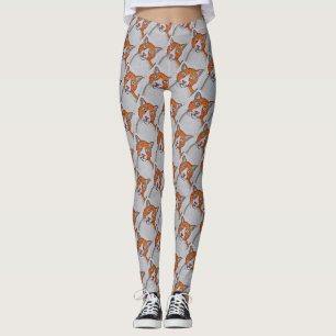 Katzenmuster-Leggings Leggings