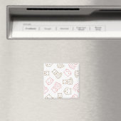 Katzenmuster Magnet (In Situ (Geschirrspüler))