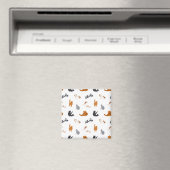 Katzenmuster Magnet (In Situ (Geschirrspüler))