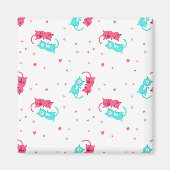 Katzenmuster Magnet (Vorne)