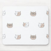 Katzenmuster Mousepad (Vorne)