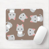 Katzenmuster Mousepad (Mit Mouse)