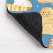 Katzenmuster Mousepad (Ecke)