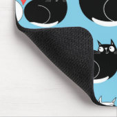 Katzenmuster Mousepad (Ecke)
