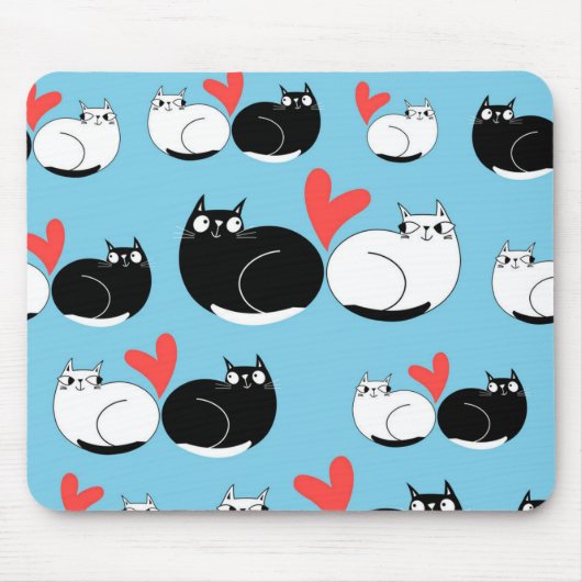 Katzenmuster Mousepad (Vorne)