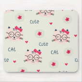 Katzenmuster Mousepad (Vorne)