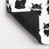 Katzenmuster Mousepad (Ecke)