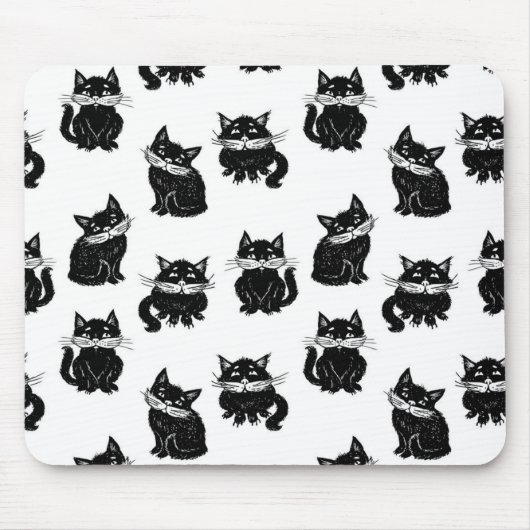 Katzenmuster Mousepad (Vorne)