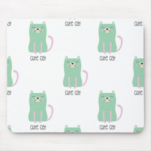 Katzenmuster Mousepad (Vorne)