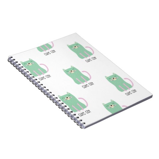 Katzenmuster Notizblock (Rechte Seite)