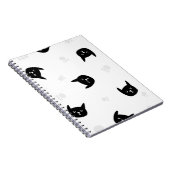 Katzenmuster Notizblock (Rechte Seite)