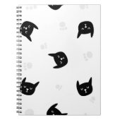 Katzenmuster Notizblock (Vorderseite)