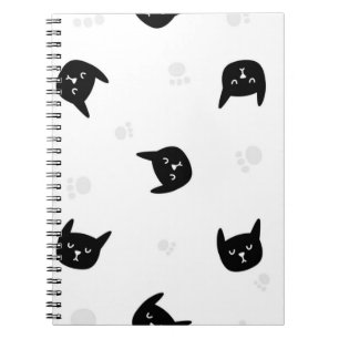 Katzenmuster Notizblock