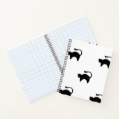 Katzenmuster Notizblock (Innenseite)