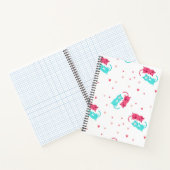 Katzenmuster Notizblock (Innenseite)