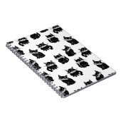 Katzenmuster Notizblock (Rechte Seite)