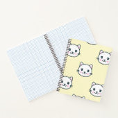 Katzenmuster Notizblock (Innenseite)