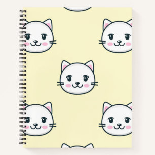 Katzenmuster Notizblock