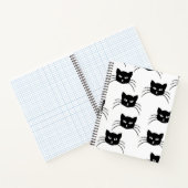 Katzenmuster Notizblock (Innenseite)