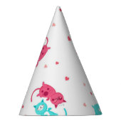 Katzenmuster Partyhütchen (Rechts)