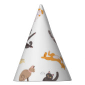 Katzenmuster Partyhütchen (Rechts)