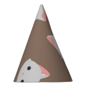 Katzenmuster Partyhütchen (Rechts)