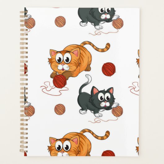 Katzenmuster Planer (Vorderseite)