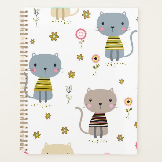 Katzenmuster Planer (Vorderseite)