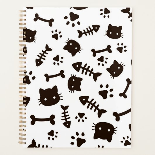Katzenmuster Planer (Vorderseite)