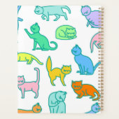 Katzenmuster Planer (Rückseite)