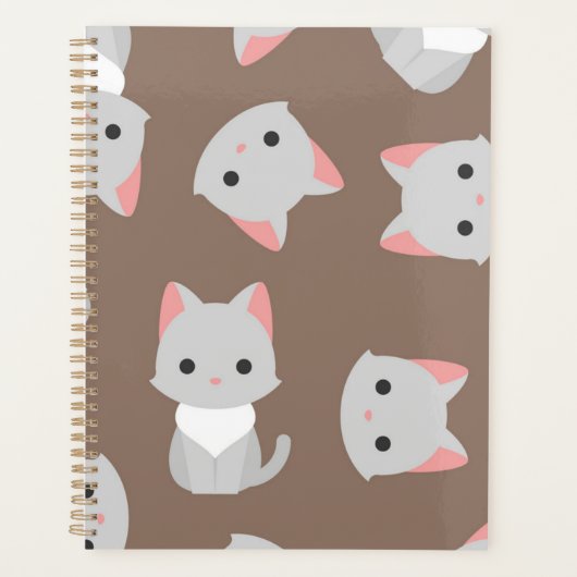 Katzenmuster Planer (Vorderseite)