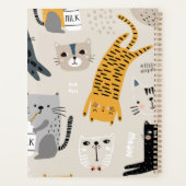 Katzenmuster Planer (Rückseite)