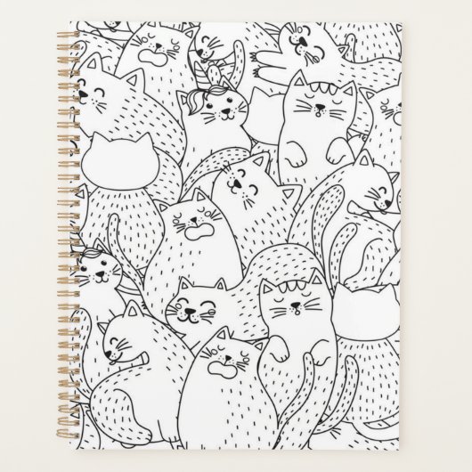 Katzenmuster Planer (Vorderseite)