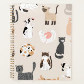 Katzenmuster Planer (Vorderseite)