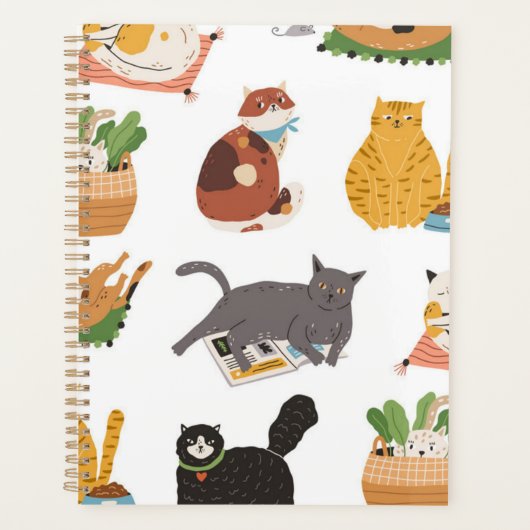 Katzenmuster Planer (Vorderseite)