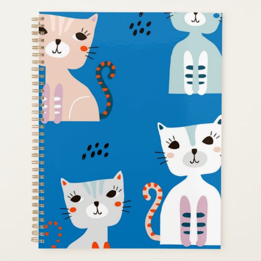 Katzenmuster Planer (Vorderseite)