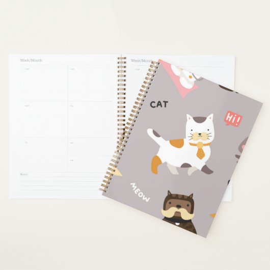 Katzenmuster Planer (Anzeige)