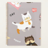 Katzenmuster Planer (Vorderseite)
