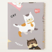 Katzenmuster Planer (Rückseite)