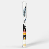 Katzenmuster Samsung Galaxy Hülle (Rechte Seite)