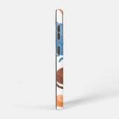 Katzenmuster Samsung Galaxy Hülle (Rechte Seite)