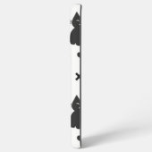 Katzenmuster Samsung Galaxy Hülle (Rückseite (Horizontal))